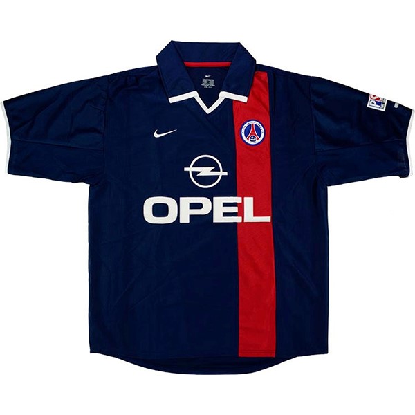 Authentic Camiseta Paris Saint Germain 1ª Retro 2001 2002 Azul